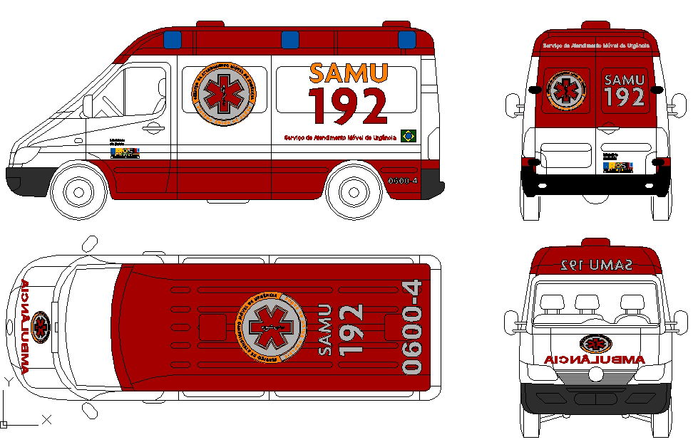Ambulance Vehicle Block