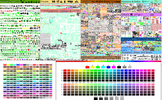 Free AutoCAD Blocks and CAD Drawings Collection for Designers