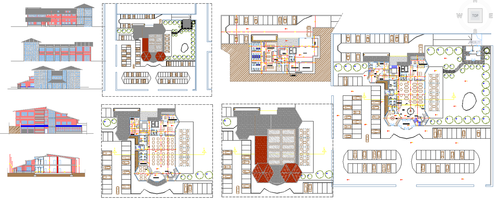 Restaurant Design plan