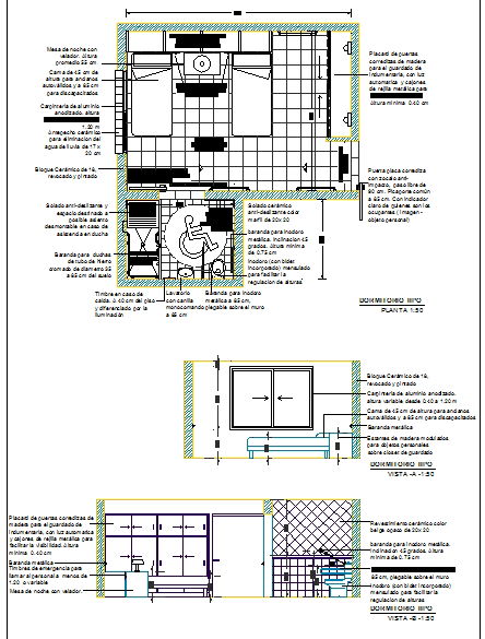 Single Bed Room Detail