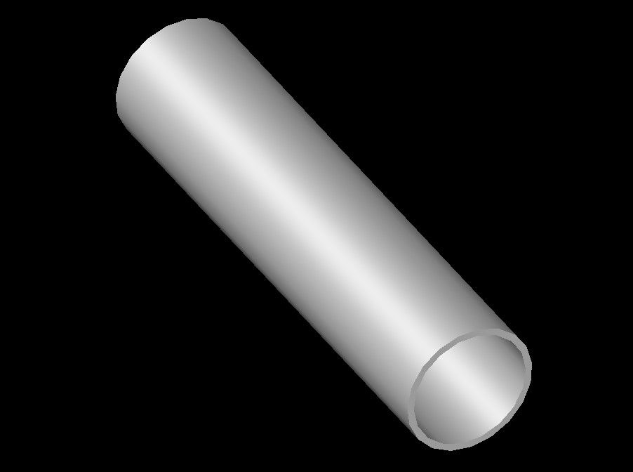 3D  View Of Pipe In DWG File