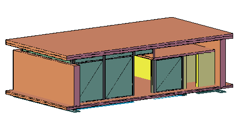 3D Drawing Layout of Admin Reception Area in DWG Plan Format File