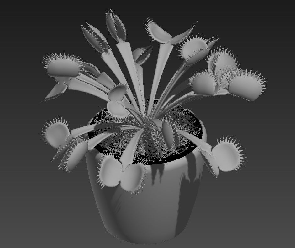 3D Altman Plants Model MAX File