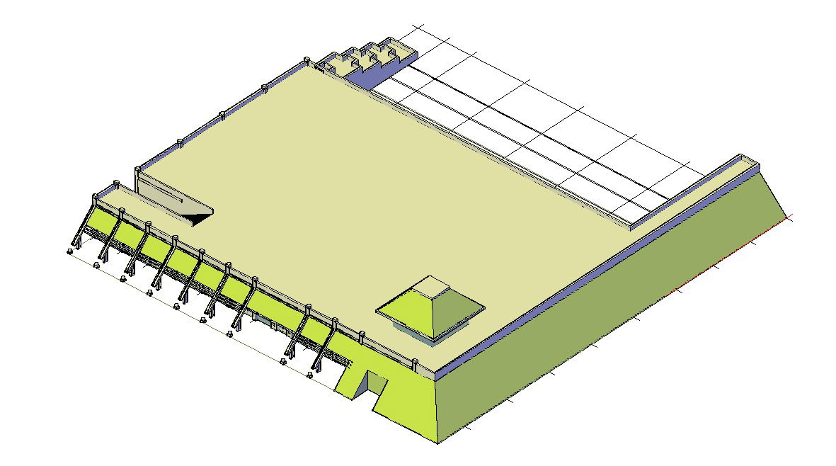 AutoCAD Drawing plan of Commercial Building Layout and Model files