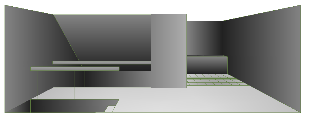 3D Design of Community Police Station House dwg file