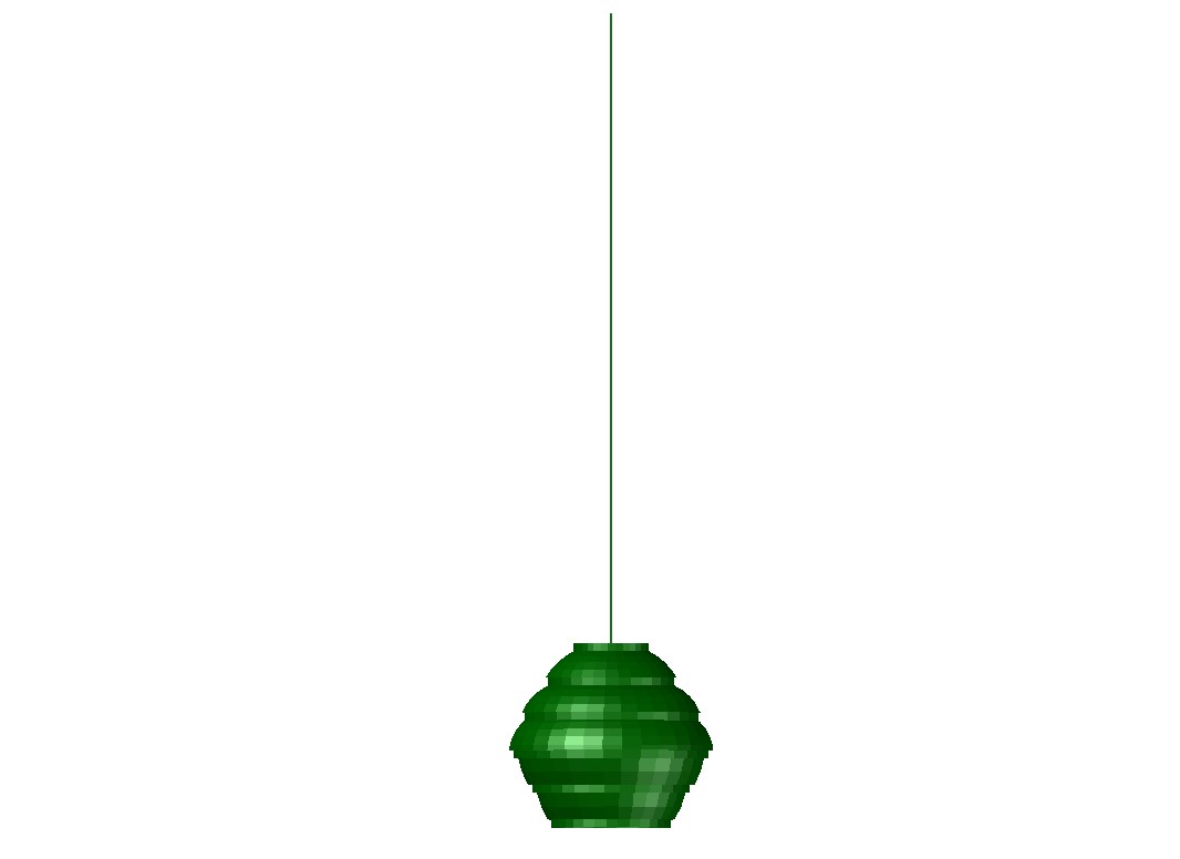 3D Hanging Lamp AutoCAD File