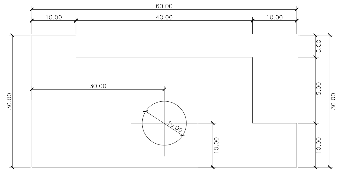 3D Dimensional geometric object AutoCAD drawing