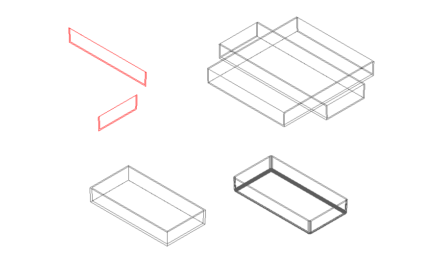 3D Wooden Box AutoCAD Drawing Download Now