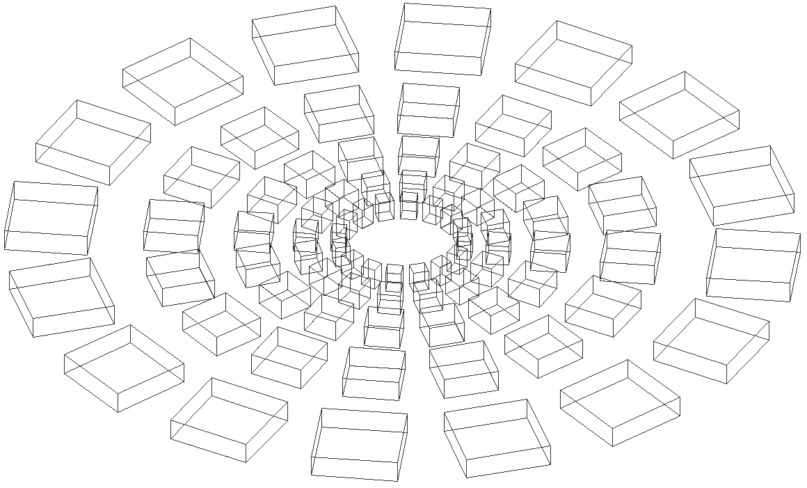 3D shape creation DWG AutoCAD drawing