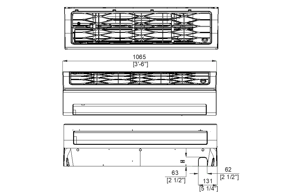 3 Ton Air Conditioner Drawing Free Download DWG File