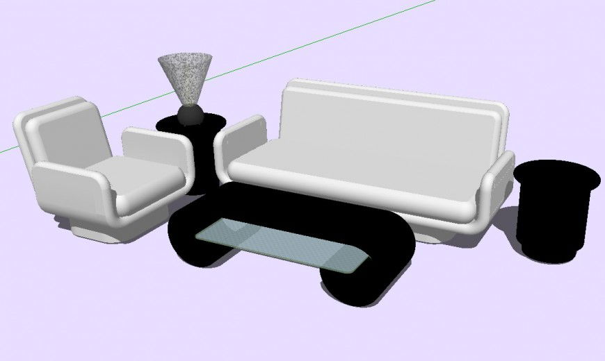 3 d cad drawing of luxury sofa auto cad software