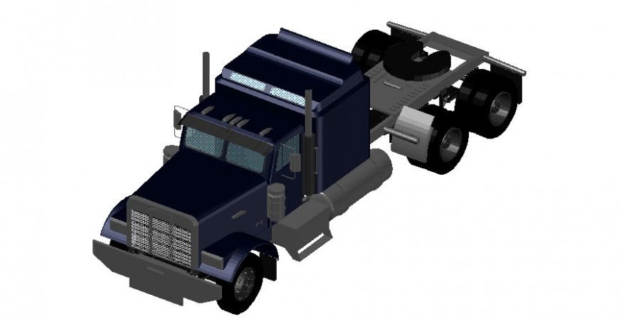 3 d cad drawing of truck auto cad software
