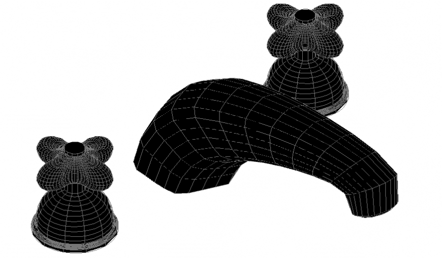 3 D ceiling light modal autocad file