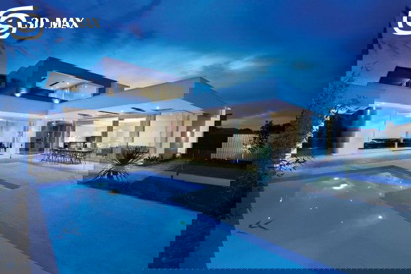 3D Modern House Collections with Vray Rendered Exterior Design Files