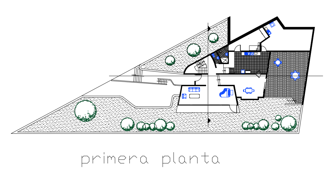 3bhk first floor house plan cad drawing is given in this file