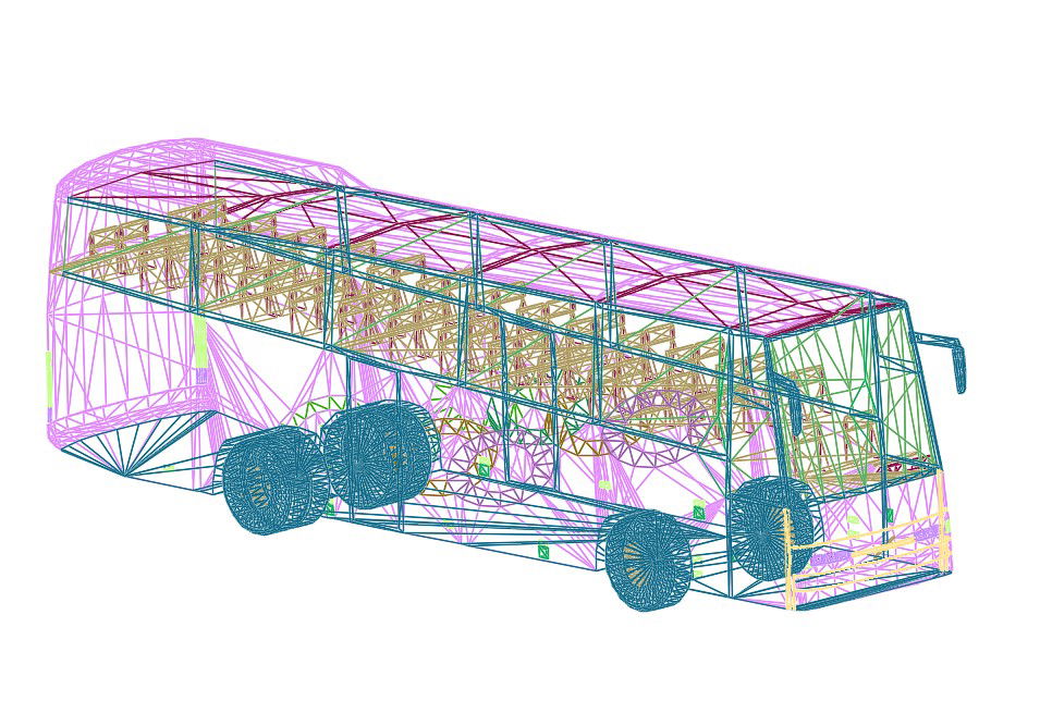 3d Bas Model DWG File