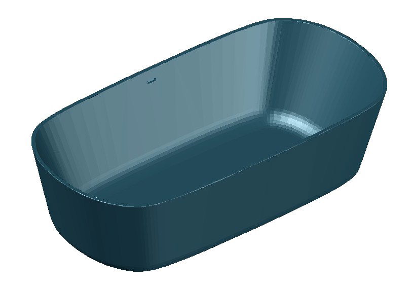 3d Bathtub Model CAD Blocks Free Download