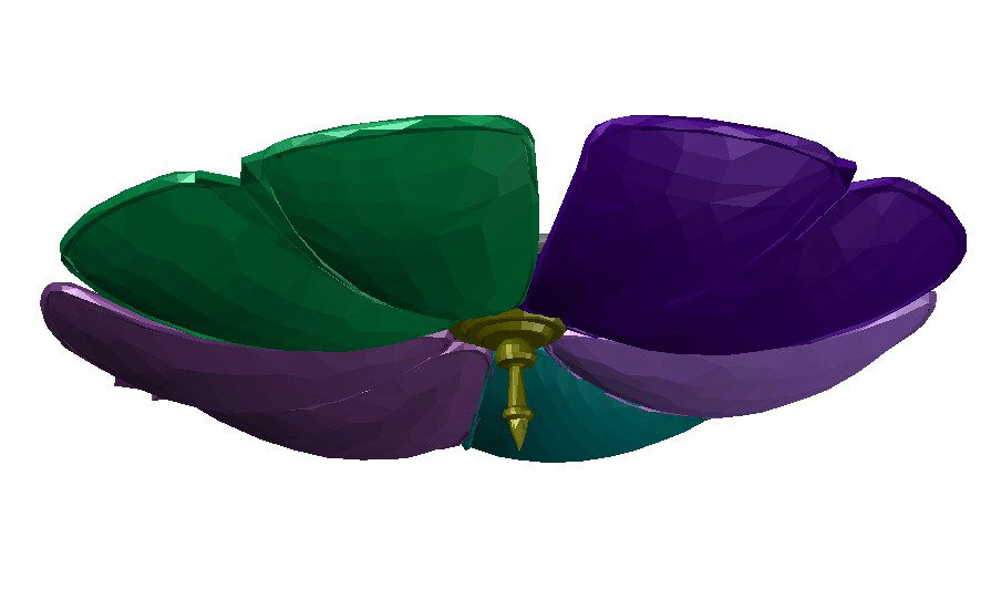 3d Ceiling Lamp Design DWG File