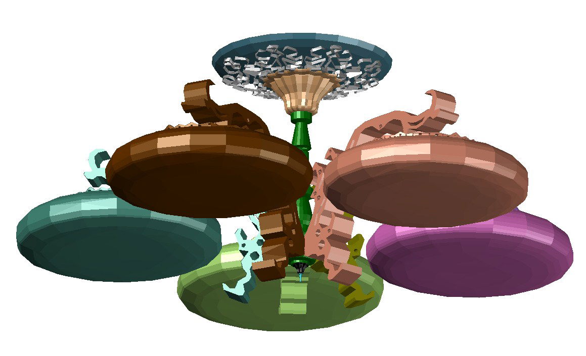 3d Ceiling Lamp Electrical Blocks Free download