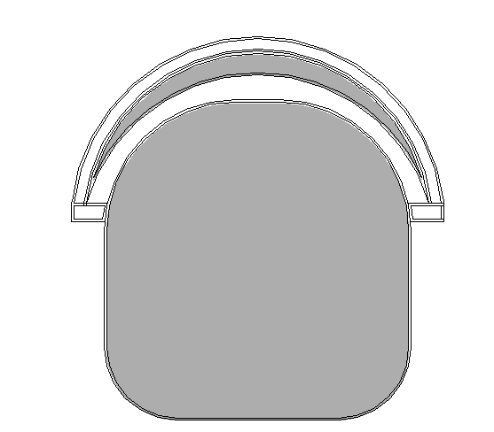 3D Modern Chair CAD Design Block in AutoCAD DWG Format