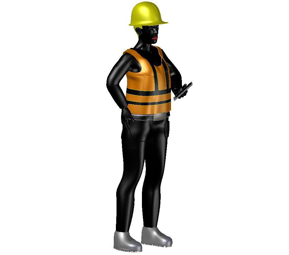 3d People Operator Phone