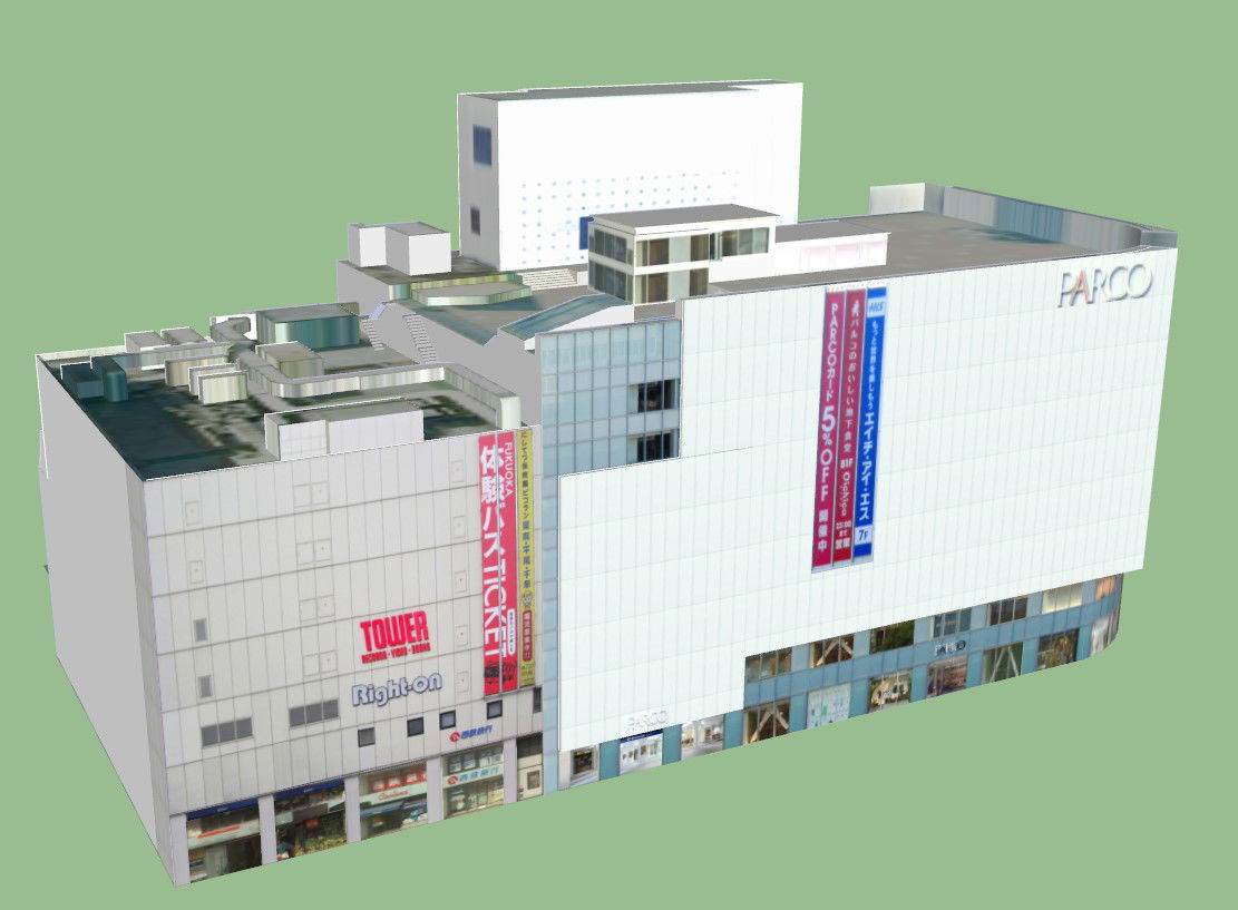 3d Shopping Centre Design