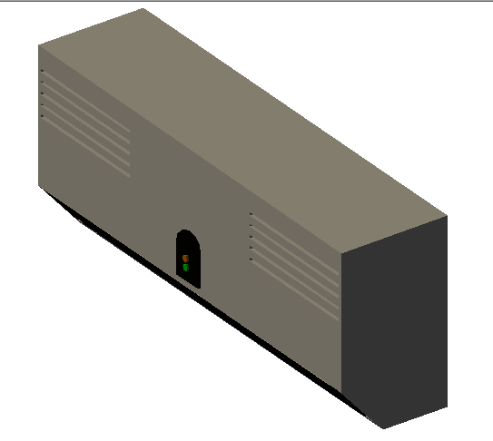 3d design of air conditioning architecture project dwg file
