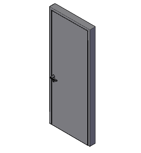 3d design of bathroom door details dwg file