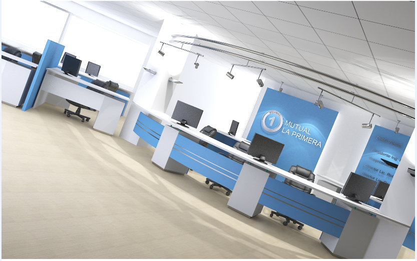 3d design of corporate office dwg file