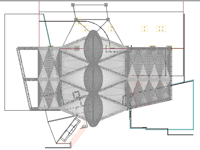 3d design of heroes commercial shopping center dwg file
