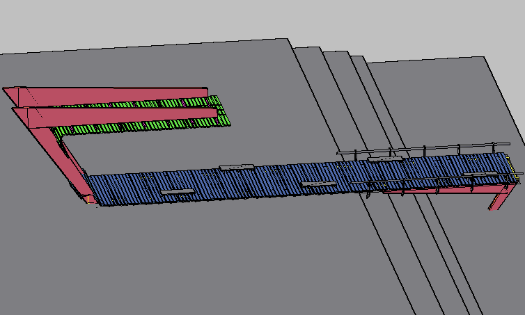 3d lattice wooden frame of garden design dwg file