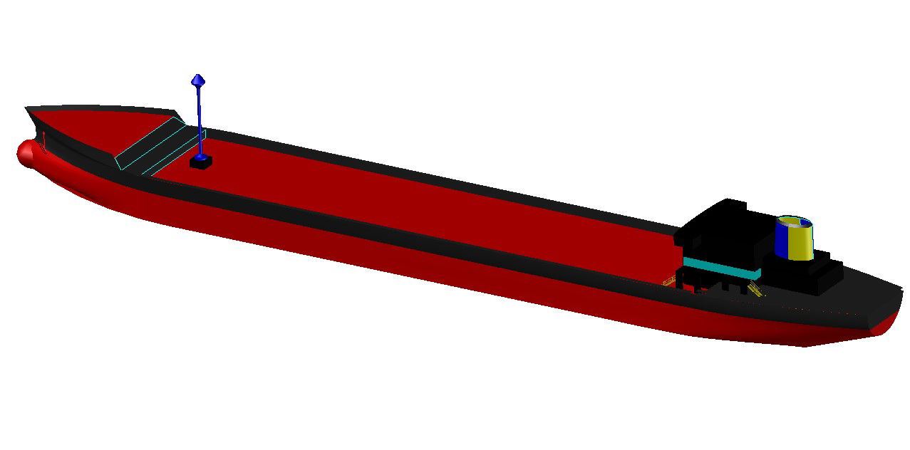 Complete Structural CAD Design with 3D Model Boat DWG Drawing File