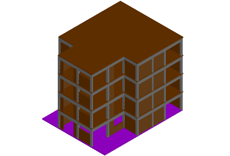3d model of high rise building dwg file