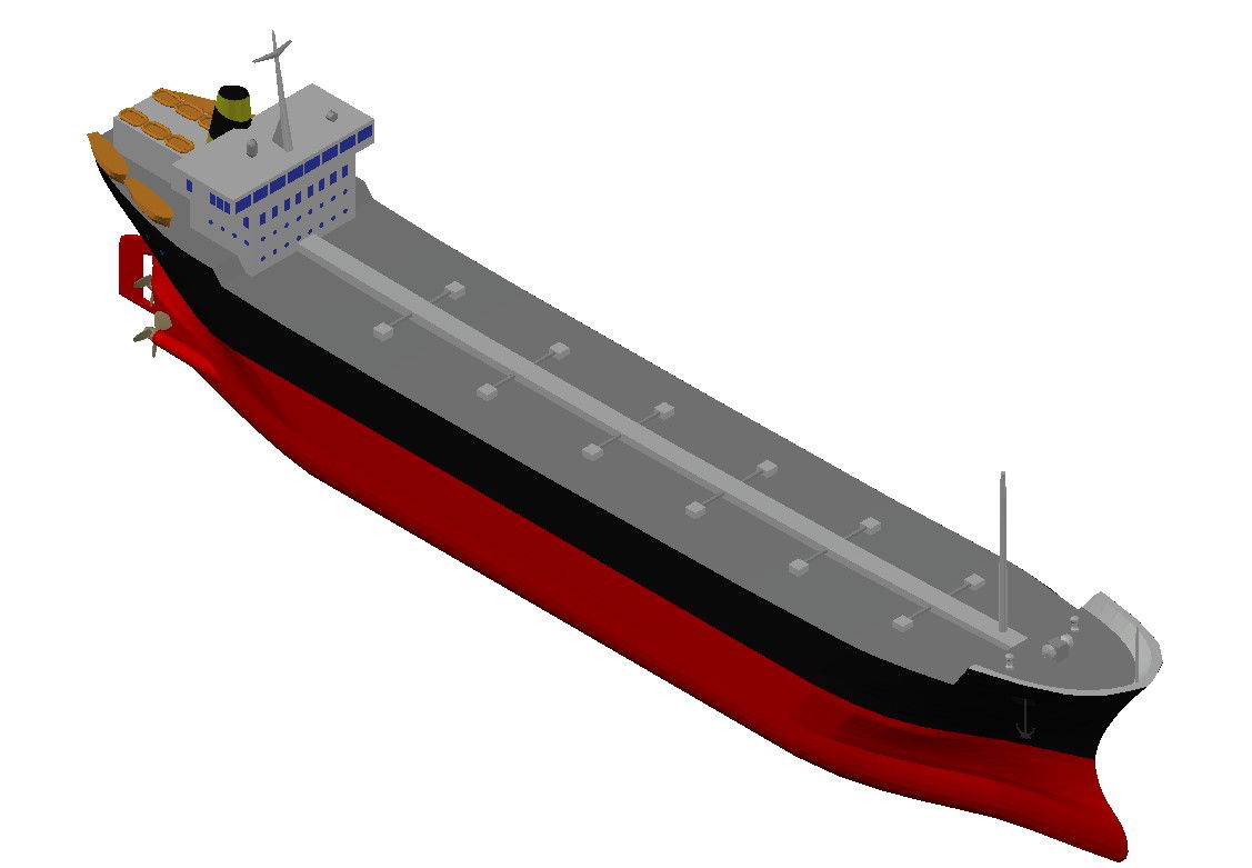Detailed 3D Ship Model design with Detailed AutoCAD in DWG File