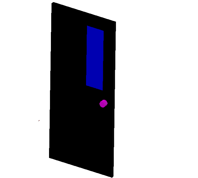 3d view of door design