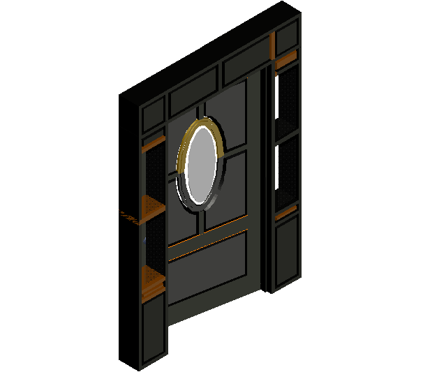 3d view of door design