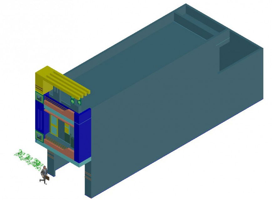 3d cad drawing of house 3d plan autocad software