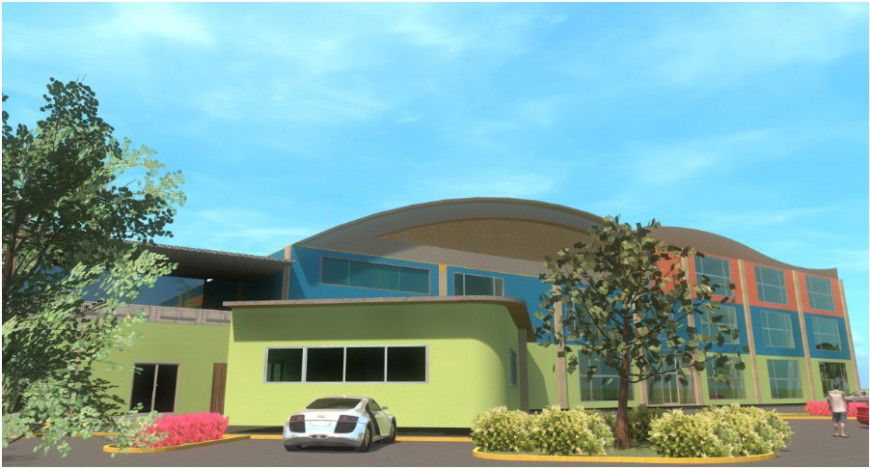 3d cad drawing of industrial block auto cad software