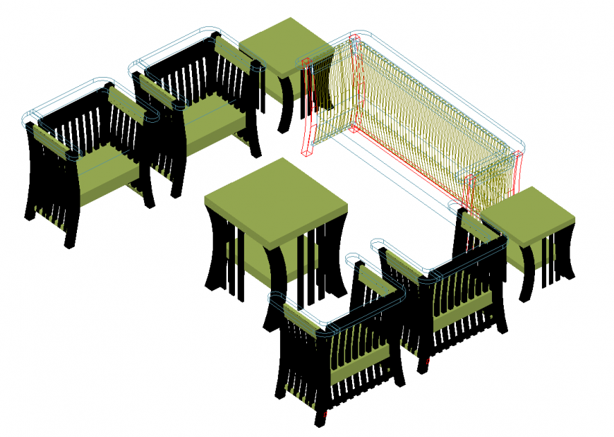 3d cad drawing of living room 3d auto cad software