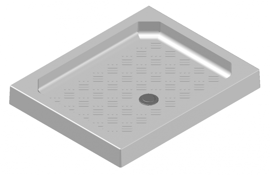 3d design of bath tub area detail dwg file