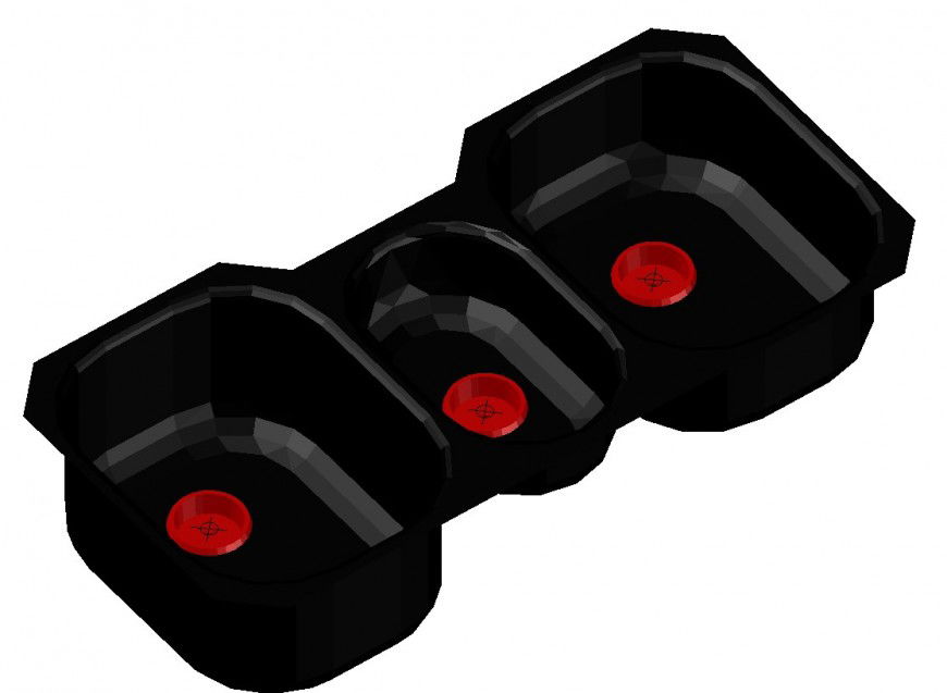 3d drawings details of sanitary washbasin units dwg AutoCAD software file