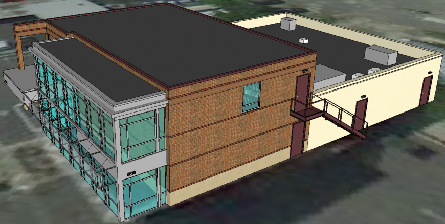 3D house plan & detail dwg file.