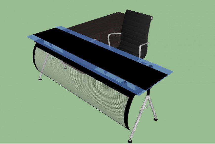 3d model furniture block layout sketch-up file