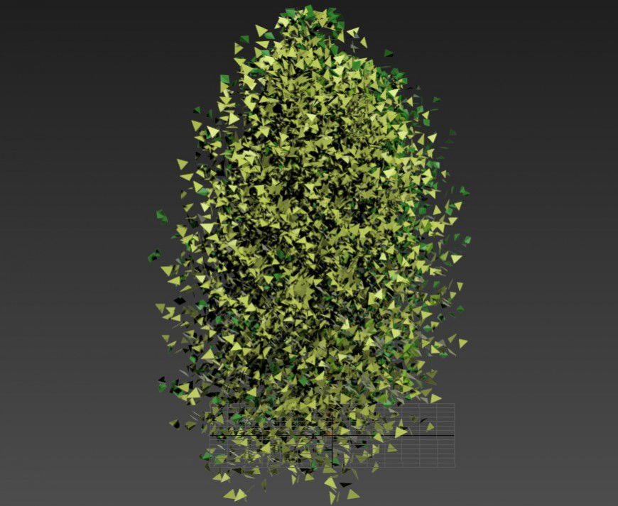 3d model of tree CAD block layout 3d max file