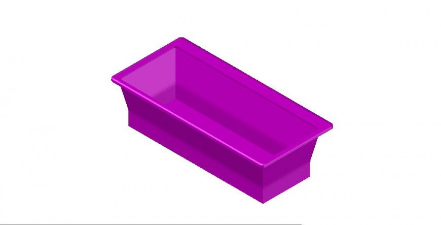 3d model detail of sanitary bathroom block of bathtub layout file in dwg format