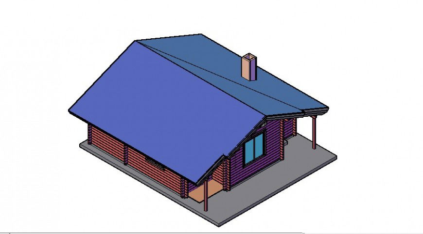 3d model drawings details of residential housing units autocad file