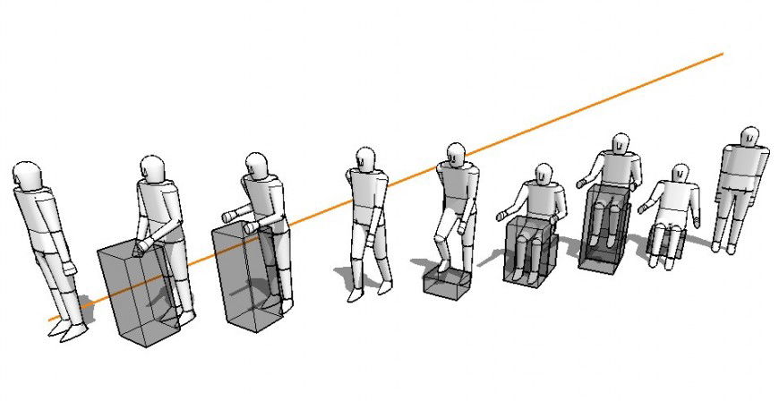 3d model drawings of robot electrical units autocad file