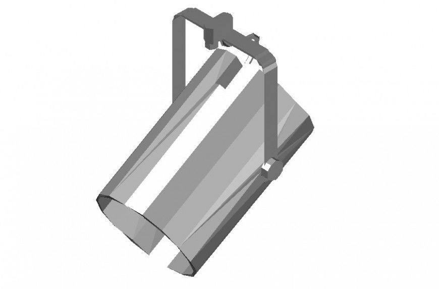 3D model material design dwg file