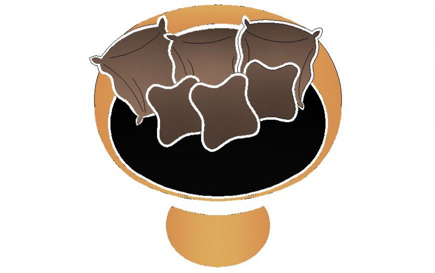 3d model of chair detail drawing in autocad