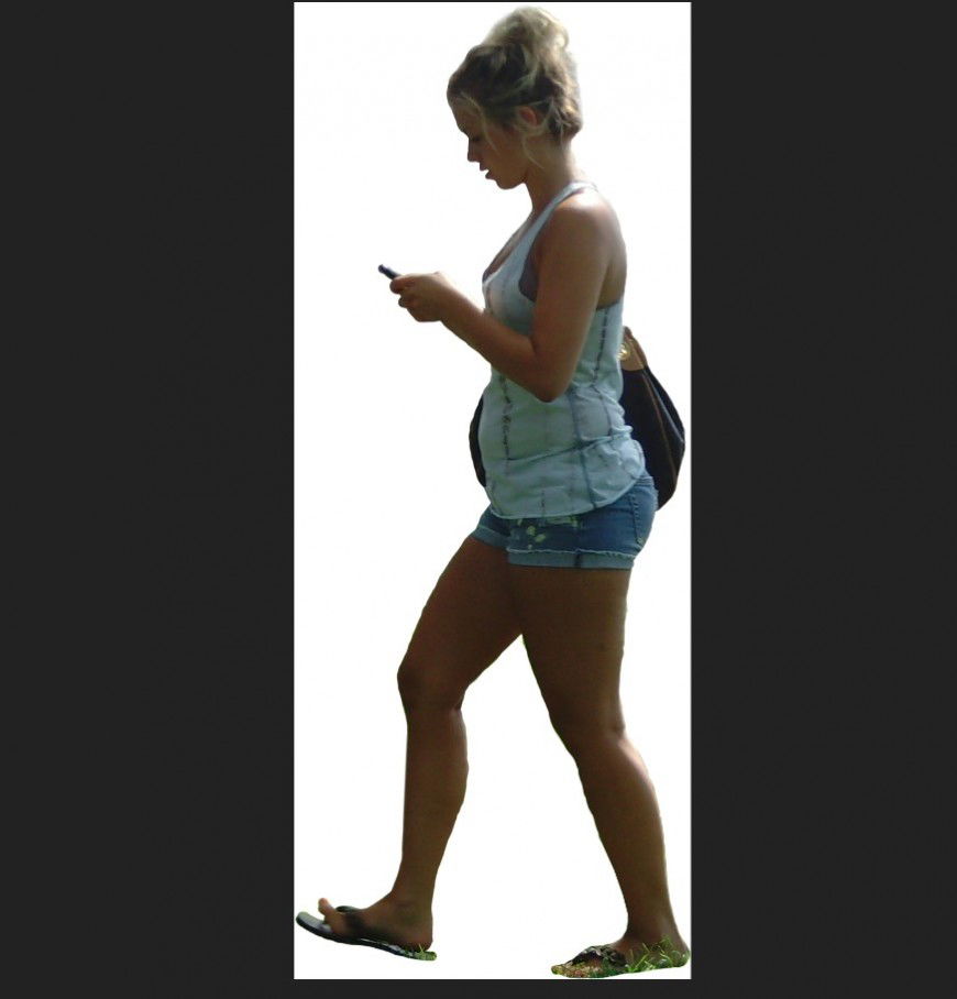 3d model of Girl CAD blocks detail photo file